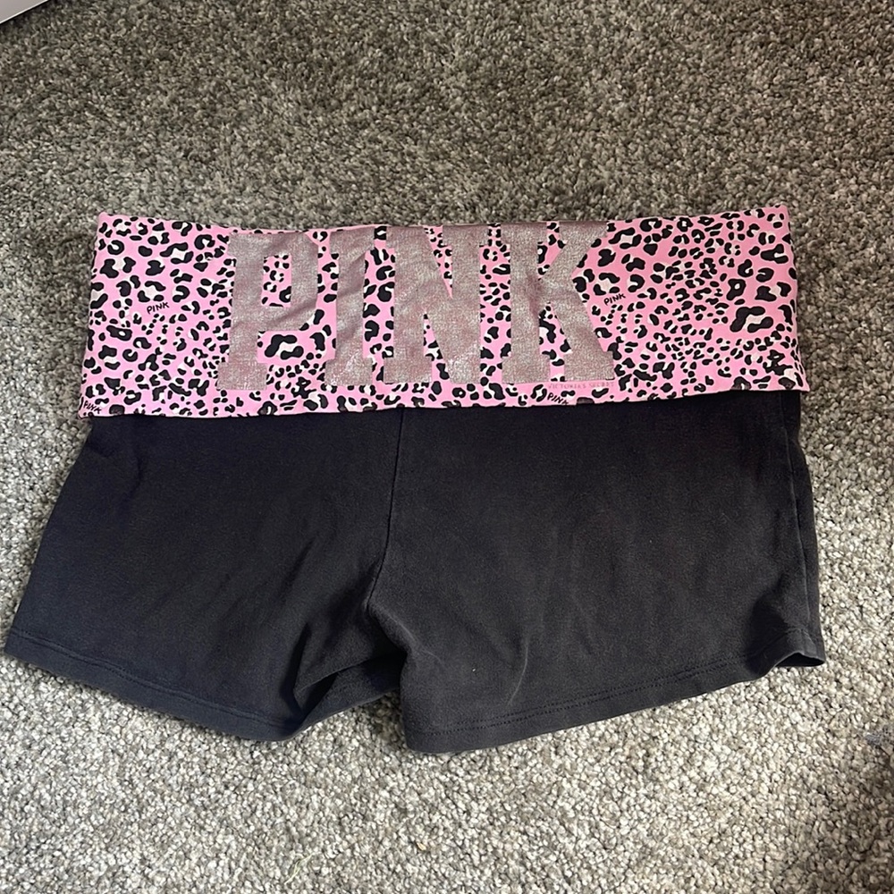 Victorias Secret Pink yoga shorts